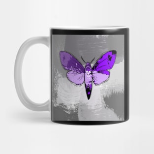 Grunge Death's Head Moth Mug